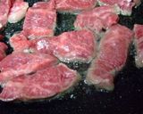 牛黒酢炒作り方25写真