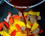 牛黒酢炒作り方29写真