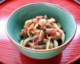 さっぱりと☆しめじのおかか梅肉ポン酢和え作り方5写真