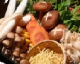 5分で♪博多風[白濁]☃～❤ 鶏の水炊き❤ 時短料理♪♬作り方10写真