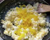 たくあんと卵のチャーハンおにぎり作り方3写真