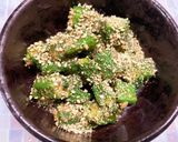 ご飯にもお酒にも！オクラの胡麻和え作り方7写真