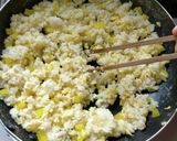 たくあんと卵のチャーハンおにぎり作り方4写真