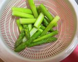 お弁当に！アスパラベーコンの卵炒め作り方2写真