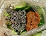 ぶっ叩きキュウリの塩昆布＆梅肉和え作り方3写真