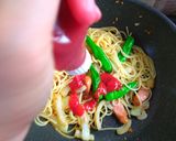 ししとうナポリタン作り方8写真