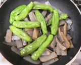 ラカントで糖質オフ！ししとう蒟蒻きんぴら作り方5写真