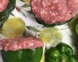 ピーマン丸ごと肉詰め〜♪作り方4写真