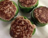 ピーマン丸ごと肉詰め〜♪作り方7写真