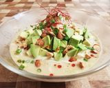 アーモンドたっぷり❤冷製クリーミー担々麺作り方6写真