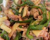 油小さじ1で簡単ヘルシー豚こま青椒肉絲作り方9写真