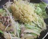 みょうがでさっぱり!夏の塩焼きそば作り方4写真
