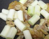 鶏皮とねぎのもっちり焼き作り方3写真