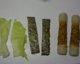 お弁当おかず♪ちくわレタスのり巻き★作り方1写真