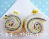 お弁当おかず♪ちくわレタスのり巻き★作り方3写真
