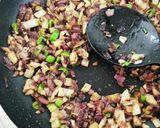 鶏ひき肉と万願寺とうがらしのキーマカレー作り方10写真