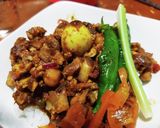 鶏ひき肉と万願寺とうがらしのキーマカレー作り方21写真