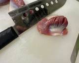 砂肝のガーリックあおしそのソティ作り方3写真