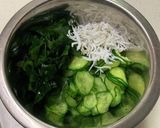 わかめときゅうりの酢の物★しらす入り★作り方4写真