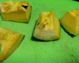 炊飯器で作るカボチャの煮物作り方1写真