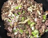 厚揚げのきのこ挽肉あんかけ作り方4写真