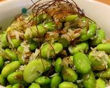 業務スーパーむき枝豆でペペロンチーノ作り方3写真