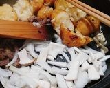 揚げ新じゃがと牛肉のしょうゆ炒め作り方5写真