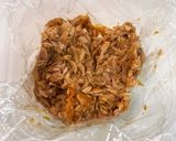 オートミール、レンジでツナ照り焼き丼作り方1写真