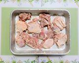 簡単夕飯！鶏もも肉味噌照り焼きチキン弁当おつまみ作り方4写真