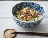 アーモンドミルクで*冷やし肉そぼろうどん作り方4写真
