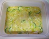 レンジで☆チーズ入りズッキーニオムレツ作り方4写真