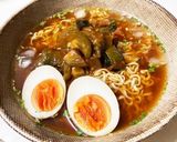 作り置きラタトゥイユの冷やしラーメン作り方6写真