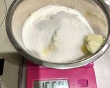 バナナとプラムジャムのクランブルケーキ♪作り方2写真