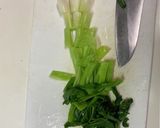 簡単おつまみ♩九条葱と烏賊ゲソのぬた作り方8写真