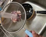 簡単おつまみ♩九条葱と烏賊ゲソのぬた作り方11写真