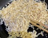 豆腐皮ミートソーススパ風♪(七夕編)作り方3写真