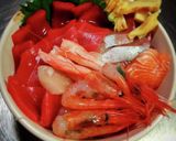 みんな好きネタ海鮮丼❨(@≧↺≦@)❩作り方2写真