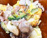 ゴーヤチャンプル〜！味付け塩と鰹節！美味作り方8写真