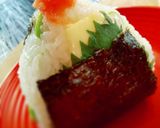 枝豆チーズ大葉たらこマヨネーズおにぎり♪作り方7写真