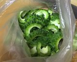 ゴーヤの辛子漬け作り方1写真