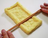 もち麦納豆･キムチチーズの包み焼き作り方4写真