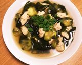 鶏胸肉と茄子わかめの炊いたん作り方4写真