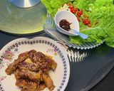 マコモダケの肉巻き〜韓国風作り方11写真