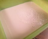 電子レンジで簡単美味♪オーツミルク寒天作り方2写真