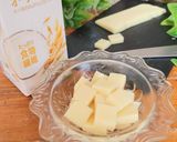 電子レンジで簡単美味♪オーツミルク寒天作り方3写真