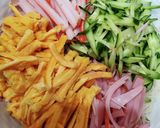 冷やし中華風和風そうめん作り方5写真