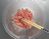 レンジで簡単☆茄子とピーマンの塩そぼろ煮作り方1写真