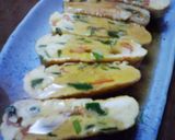 簡単！ニラとカニカマ卵焼き作り方4写真