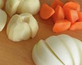 簡単☆炊飯器で肉じゃが作り方1写真