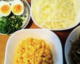 もやしのザーサイ和え乗っけ冷みそラーメン作り方3写真